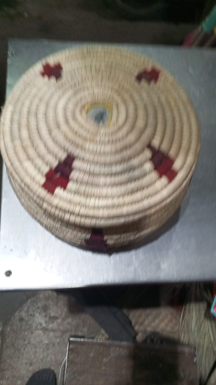 Hand Made Palm Leaves Hot Pot