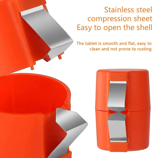 Portable Egg Opener Handheld Cracking Egg Opening Tool for Kitchen Cooking Baking Accessories Reusable Eggshell Separator